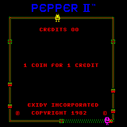 Pepper II (version 7) Title Screen